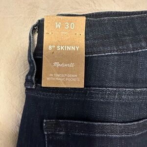 Madewell Tencel Denim Skinny Jeans - Deep Indigo